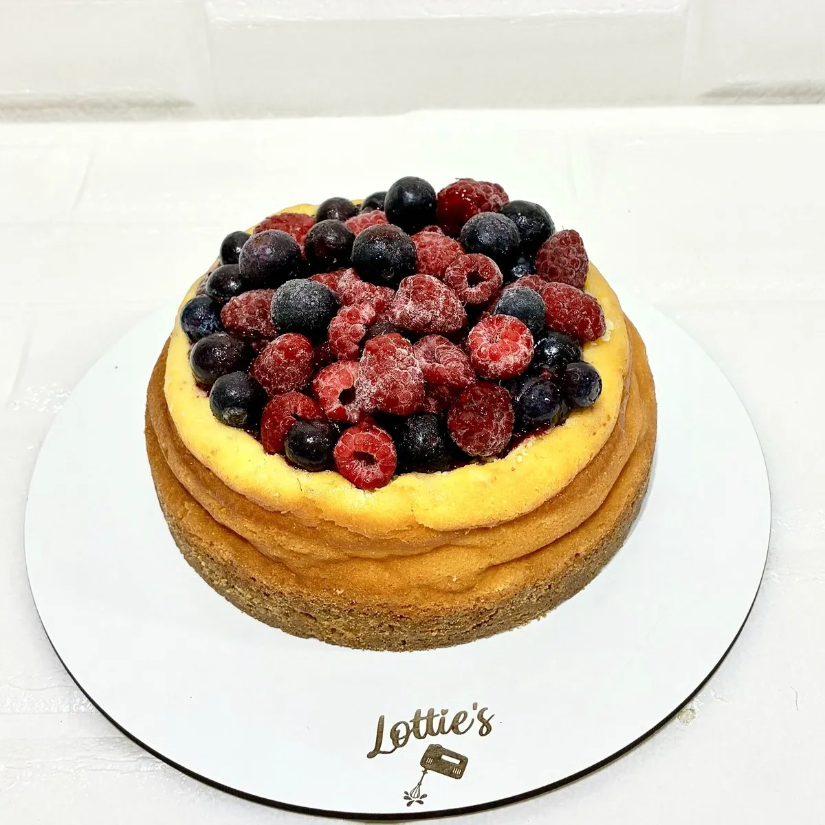 Cheesecake de frutos rojos