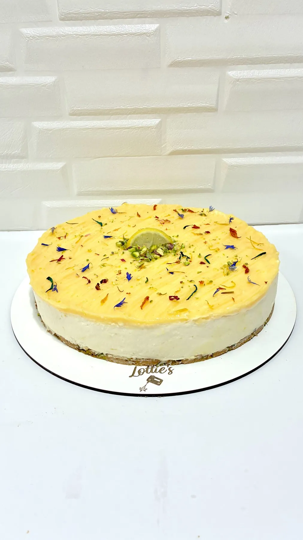 Cheesecake de limón