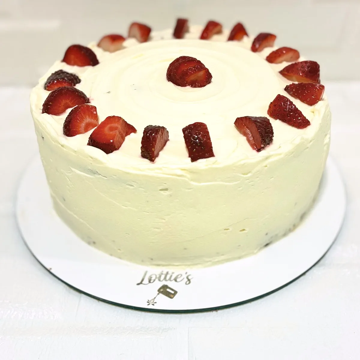 Frutillas y crema